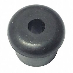 Grainger Bumper 5/8 in Black Rubber PK25