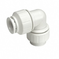 Grainger&nbsp;90 Elbow Union 1/2 in CTS PEX White