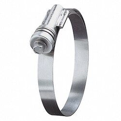 Grainger Worm Gear Hose Clamp 5/8 W 4 1/4 ID PK10, Quantity: Pack of 1