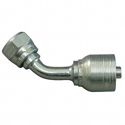 Grainger Crimp Fitting 45 Deg 1/2 ID M24-1.5 F