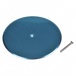 Grainger Cover Plate 8 Round Stainless Steel