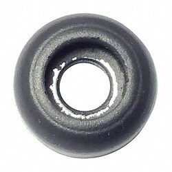 Grainger Bumper 7/16 in Black Rubber PK50