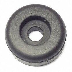 Grainger Bumper 3/4 in Black Rubber PK25