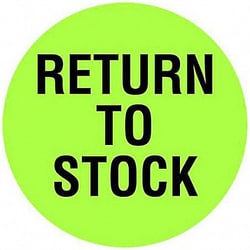 Grainger&nbsp;D6077 Inventory Control Label Green PK1000