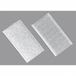 Grainger&nbsp;Hook and Loop 1x2 In White PK100