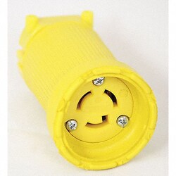 Grainger Connector 125VAC 15A L5-15R 2P 3W 1PH