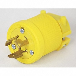 Grainger Plug 250V 15A L6-15P 2P 3W 1PH