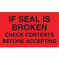 Grainger Instructional Label Care PK500, Quantity: Pack of 1