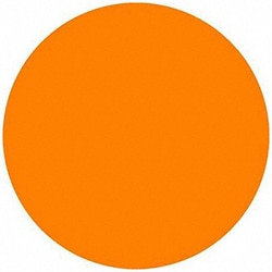 Grainger F8588 Inventory Control Label Orange PK1000, Quantity: Pack of