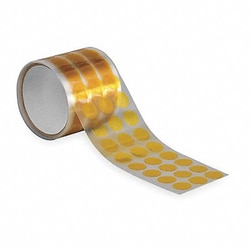 Grainger&nbsp;Film Tape 1inx1 in Amber 2.5 mil PK250