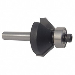 Grainger&nbsp;Chamfer Profile Router Bit 1-1/4
