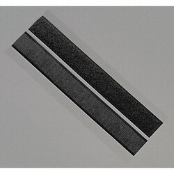 Grainger Hook and Loop 1x12 In Black PK50