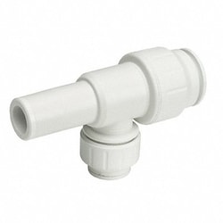 Grainger Tee 1/2 x 1/2 x 1/2 in CTS PEX Wht, Quantity: Each of 1