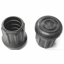 Grainger&nbsp;Protective Leg Tip SlipOn Rd 55/64 PK25