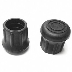 Grainger&nbsp;Protective Leg Tip SlipOn Rd 31/32 PK25