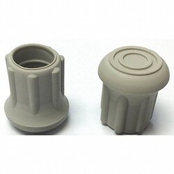Grainger&nbsp;Protective Leg Tip SlipOn Rd 47/64 PK25
