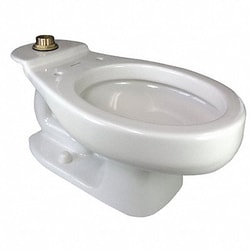 Grainger Child Toilet Bowl Round Floor FlushValve