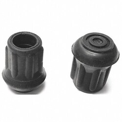 Grainger&nbsp;Protective Leg Tip SlipOn Rd 31/64 PK25