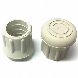 Grainger&nbsp;Protective Leg Tip SlipOn Rd 31/32 PK25