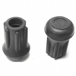 Grainger&nbsp;Protective Leg Tip SlipOn Rd 33/64 PK10