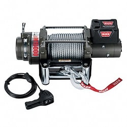 Grainger Electric Winch 4-3/5HP 12VDC, Quantity: Each of 1