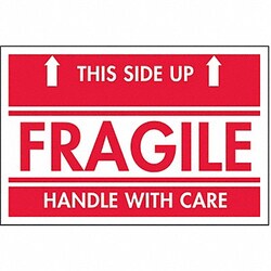 Grainger Instructional Label Care PK50, Quantity: Pack of 1