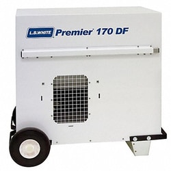 Grainger Ductble Tent Portable Gas Heater 1200cfm