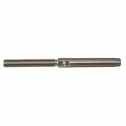 Grainger Wire Rope Stud #10-32 LH Thread 3/32 in, Quantity: Each of 1
