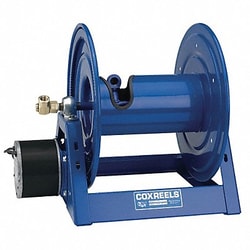 Grainger Motor Hose Reel 325 ft 1/2 in I.D. Blue