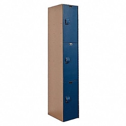 Grainger Lckr 3x1Lckr Bl/Taupe 72 x12 x18 Assm, Quantity: Each of 1