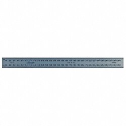 Grainger Satin Steel Rule 1mm/.5mm