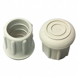 Grainger&nbsp;Protective Leg Tip SlipOn Rd 55/64 PK25