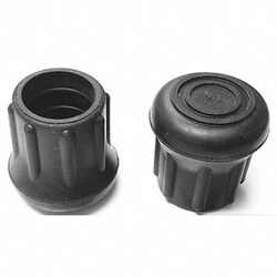 Grainger&nbsp;Protective Leg Tip SlipOn Rd 31/32 PK10