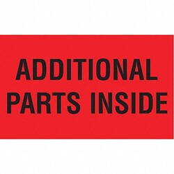 Grainger&nbsp;Instructional Label Contents PK500