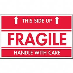 Grainger&nbsp;Instructional Label Care PK500