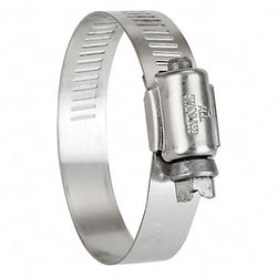 Grainger Worm Gear Hose Clamp 1/2 W 4 ID PK10