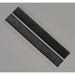 Grainger Hook and Loop 1x6 In Black PK50