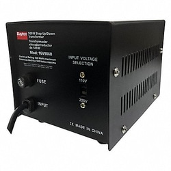 Grainger Step Up/Down Voltage Converter 500VA