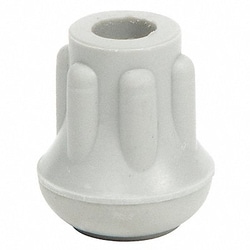 Grainger&nbsp;Protective Leg Tip SlipOn Rd 13/32 PK10