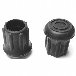 Grainger&nbsp;Protective Leg Tip SlipOn Rd 47/64 PK25