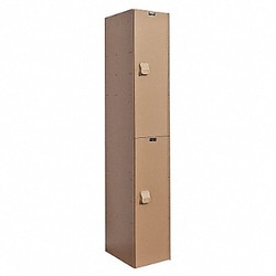 Grainger Lckr 2x1Lckr Taupe 72 x12 x18 Assm