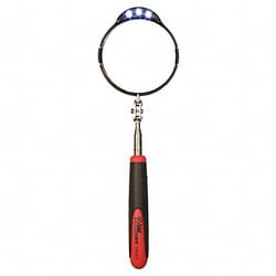 Grainger&nbsp;InspectionMirror Rnd SS 11 1/8 -30 1/4