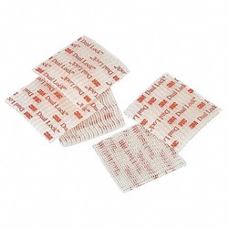 Grainger Reclosable Fastener 1 x 2 In Clear PK100
