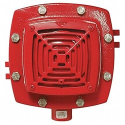 Grainger Horn Red Surface Mounting