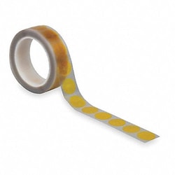 Grainger&nbsp;FilmTape 1.75inx1.75in Amber 2.5mil PK17