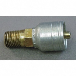 Grainger&nbsp;Crimp Fitting 1/2 I.D. 1/2 M BSPT