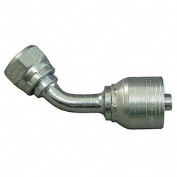 Grainger Crimp Fitting 45 Deg 1/2 ID 1/2 FBSPP