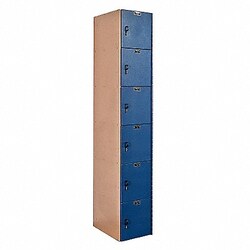 Grainger Lckr 6x1Lckr Blue/Taupe 72 x12 x18 Assm