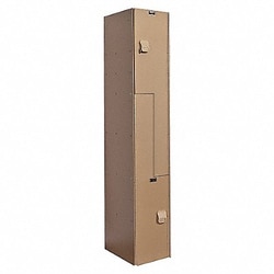 Grainger Lckr 2x1Lckr Taupe 72 x12 x18 Assm