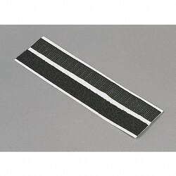 Grainger&nbsp;Hook and Loop 3/4 In x 15 ft Black